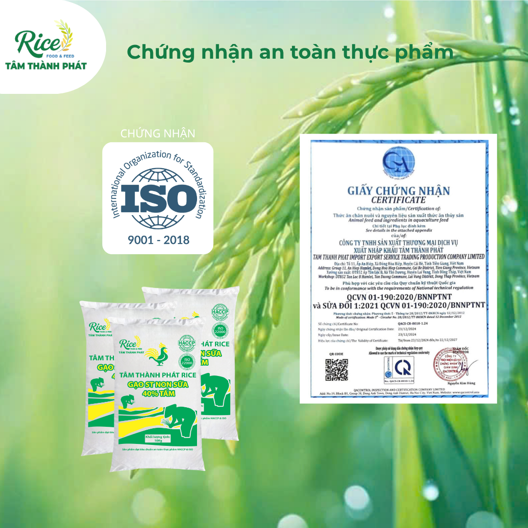 CÔNG TY TNHH SẢN XUẤT THƯƠNG MẠI DỊCH VỤ XUẤT NHẬP KHẨU TÂM THÀNH PHÁT