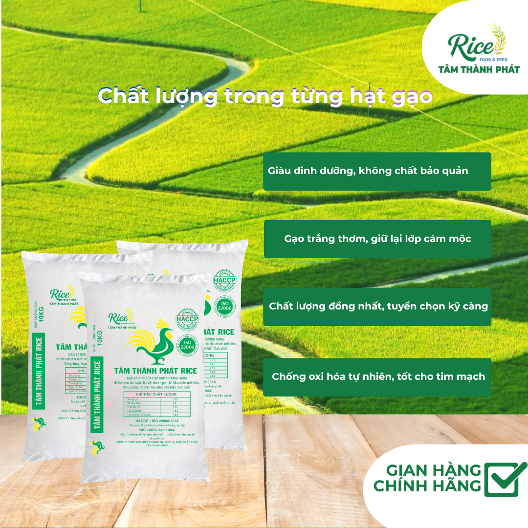 CÔNG TY TNHH SẢN XUẤT THƯƠNG MẠI DỊCH VỤ XUẤT NHẬP KHẨU TÂM THÀNH PHÁT