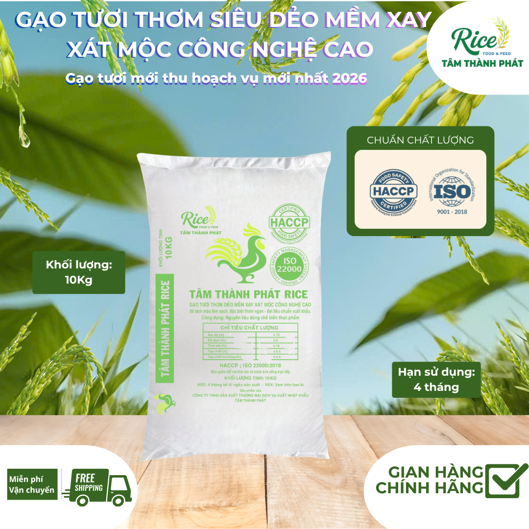 CÔNG TY TNHH SẢN XUẤT THƯƠNG MẠI DỊCH VỤ XUẤT NHẬP KHẨU TÂM THÀNH PHÁT