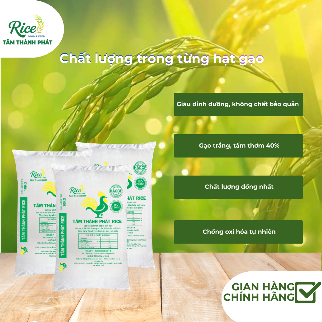 CÔNG TY TNHH SẢN XUẤT THƯƠNG MẠI DỊCH VỤ XUẤT NHẬP KHẨU TÂM THÀNH PHÁT