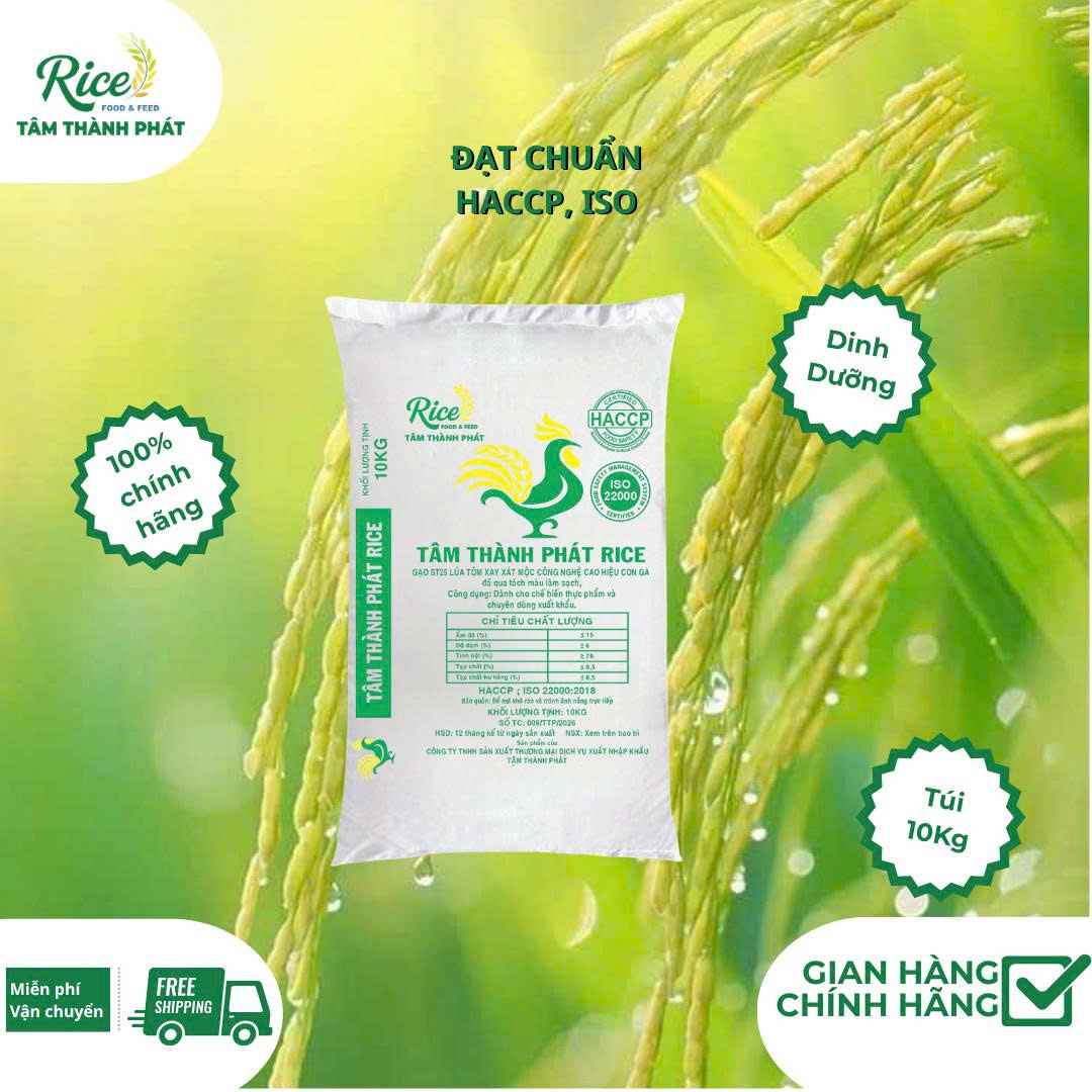 CÔNG TY TNHH SẢN XUẤT THƯƠNG MẠI DỊCH VỤ XUẤT NHẬP KHẨU TÂM THÀNH PHÁT
